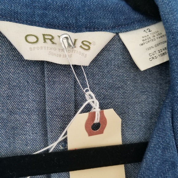 Vintage - Denim Button Down Midi Dress - Picture 6 of 6